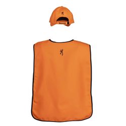 Browning Blaze Orange Fiber/Nylon Hunting Cap/Vests Combo 13.000 in.