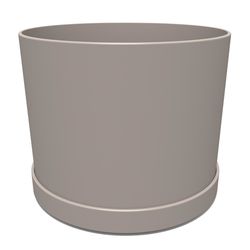 Bloem Mathers 7 in. H X 7 in. W X 6 in. D Resin Planter Pebble Stone