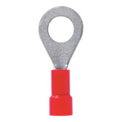 Jandorf 22-18 Ga. Insulated Wire Ring Terminal Red 5 pk