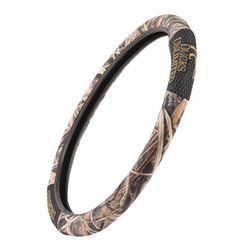 Ducks Unlimited Black/Brown Mossy Oak Steering Wheel Cover 1 pk