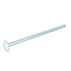Grip-Rite 2-1/2 in. Roofing Electro-Galvanized Steel Nail Flat Head 5 lb