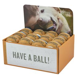 Territory For Dog Multicolored Rubber Ball Dog Toy 24