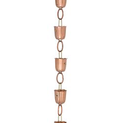 Good Directions Rain Chain Bracket 3 in. W X 102 in. L
