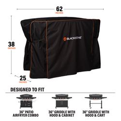 Blackstone Patio Series Black Griddle Cover