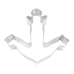 R&M International Corp 5 in. W X 5 in. L Anchor Cookie Cutter Silver 1 pc