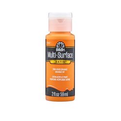 FolkArt Satin Vivid Orange Hobby Paint 2 oz