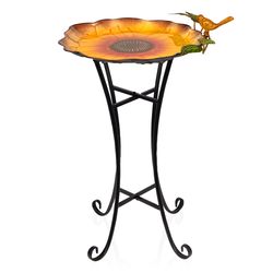 Alpine Iron 29 in. Bird Bath