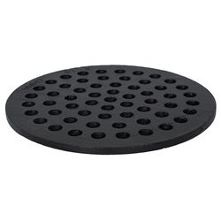 Sioux Chief 6-7/8 in. Matte Black Round Cast Iron Floor Drain Strainer