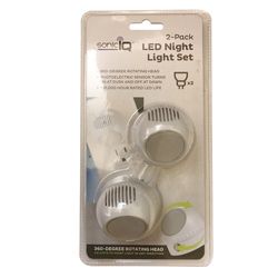 SonicIQ Automatic Plug-in LED Night Light