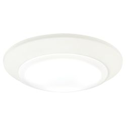 Westinghouse White 5.5 in. W Steel LED Canless Recessed Downlight 15 W