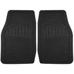 Armor All Black Rubber Auto Floor Mats 2 pk