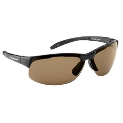 Flying Fisherman Maverick Sunglasses Unisex Matte Black Frame Amber Lens Polarized