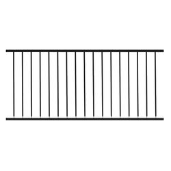 Gilpin Hampton 32 in. H X 72 in. W X 1-1/4 in. L Steel Railing