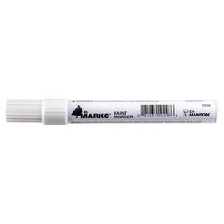 C.H. Hanson El Marko White Valve Tip Paint Marker 1 pc
