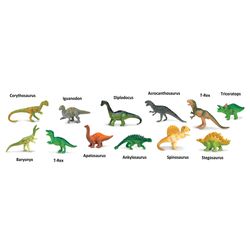 Safari Ltd. Toobs Sue and Her Friends Toy Multicolor 12 pc