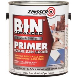 Zinsser B-I-N Advanced White Shellac-Based Acrylic Primer and Sealer 1 gal