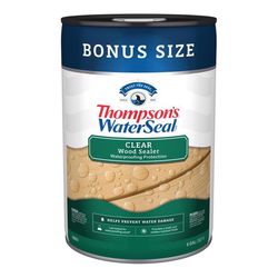Thompson's WaterSeal Clear Wood Sealer Clear Fully-Transparent Oil-Based Wood Sealant 6 gal