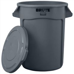 Rubbermaid Brute Plastic 32 gal Garbage Can Lid