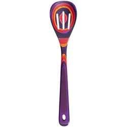 Totally Bamboo Baltique Multicolored Birch Wood Slotted Cooking Spoon
