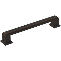 Amerock Traditional Bar Cabinet Pull 5-1/16 in. Oil Rubbed Bronze Brown 1 pk