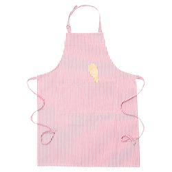 KAF Home Red Cotton Apron