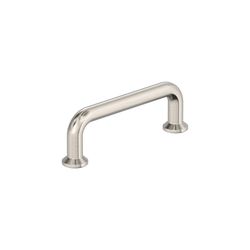 Amerock Contemporary Arch Cabinet Pull 3 in. Satin Nickel Silver 6 pk