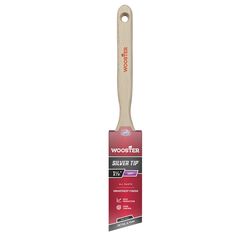 Wooster Silver Tip 1-1/2 in. Soft Semi-Oval Angle Paint Brush