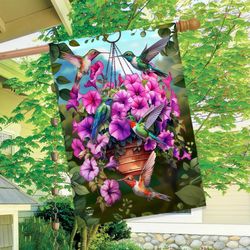Briarwood Lane House Flag 28 in. H X 40 in. W
