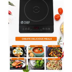 Commercial Chef 1 burner Induction Cooktop