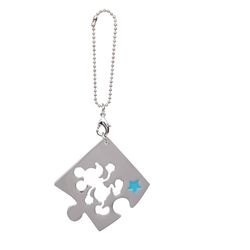 Monogram Disney Key Ring Pewter