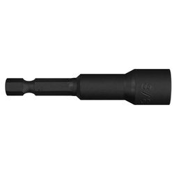 Century Drill & Tool Impact Pro 3/8 in. X 2-9/16 in. L Heat-Treated Steel Nut Setter 1 pc