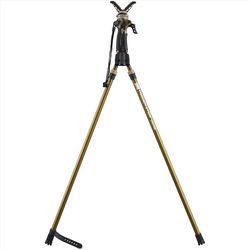 Primos Vantage Bipod Mossy Oak Plastic/Slate Trigger Stick 41.3 - 66.5 in.
