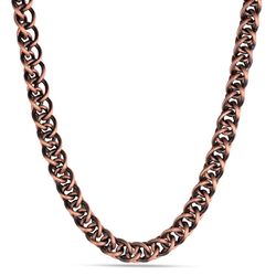 Montana Silversmiths Men's Rustic Solstice Wheat Chain Necklace