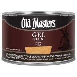 Old Masters Semi-Transparent Maple Oil-Based Alkyd Gel Stain 1 pt