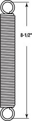 Prime-Line 8-1/2 in. L X 1 in. D Extension Spring 1 pk