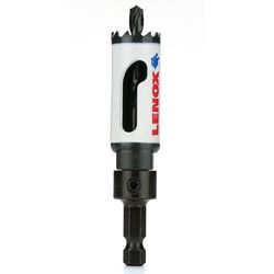 LENOX Speed Slot 3/4 in. Bi-Metal 1.5 in. L Hole Saw Arbor Included