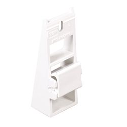 Amerimax 11 in. H X 8 in. W X 7 in. L White Vinyl Fascia Fixer