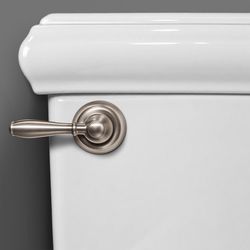 Korky StrongARM Faucet Style, Brushed Nickel Flush Handle