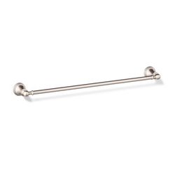 Kohler Facile Vibrant Brushed Nickel Silver Towel Bar 24 in. L Metal