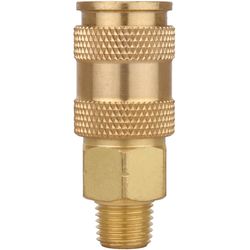 Milton Brass Air Coupler 1/4 in. 1 pc