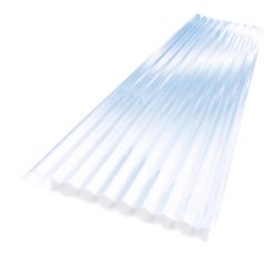 Palruf 26 in. W X 8 ft. L PVC Roofing Panel Clear