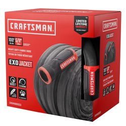 Craftsman ExoShield 5/8 in. D X 100 ft. L Heavy Duty Garden Hose