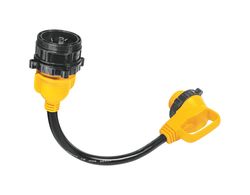 Camco Power Grip 30 amps Adapter 1 pk