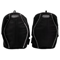 Bucket Boss 6 in. L X 3 in. W Polyester Flooring Knee Pads Black