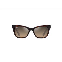 Maui Jim Hiwahiwa Sunglasses Women's Shiny Dark Havana Frame HCL Bronze Lens Polarized