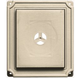 Builders Edge 8 in. H X 1-1/2 in. L Prefinished Almond Vinyl Mounting Block