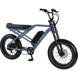 Retrospec Valen Rev 3 Unisex Fat Tire Bicycle Blue