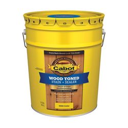 Cabot Wood Toned Low VOC Transparent Cedar Oil-Based Alkyd Deck and Siding Stain 5 gal