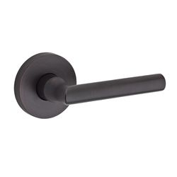 Baldwin Reserve Tube Lever Venetian Bronze Privacy Lever