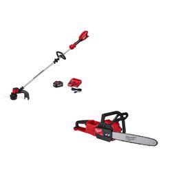 Milwaukee M18 Brushless String Trimmer w M18 FUEL Chainsaw Kits